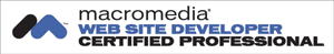 Logo Macromedia Certified Professional
